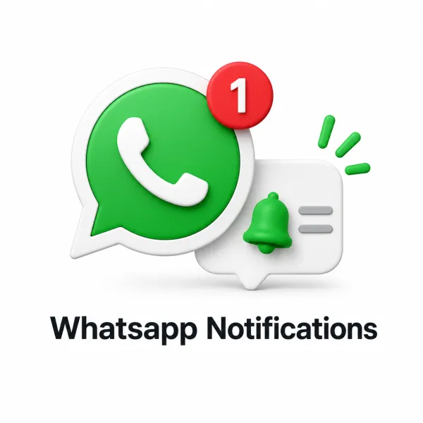 إشعارات الواتساب